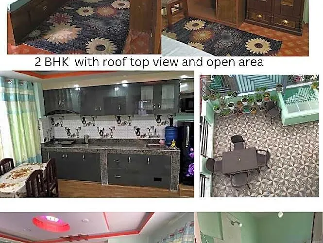 Full Furnished 2 Bhk Roof Flat In